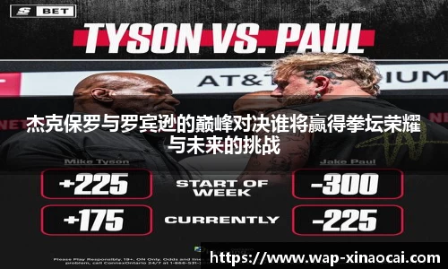 杰克保罗与罗宾逊的巅峰对决谁将赢得拳坛荣耀与未来的挑战