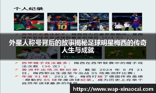 外星人称号背后的故事揭秘足球明星梅西的传奇人生与成就